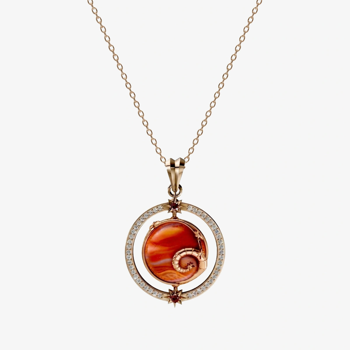 Aries Birthstone Necklace image 1