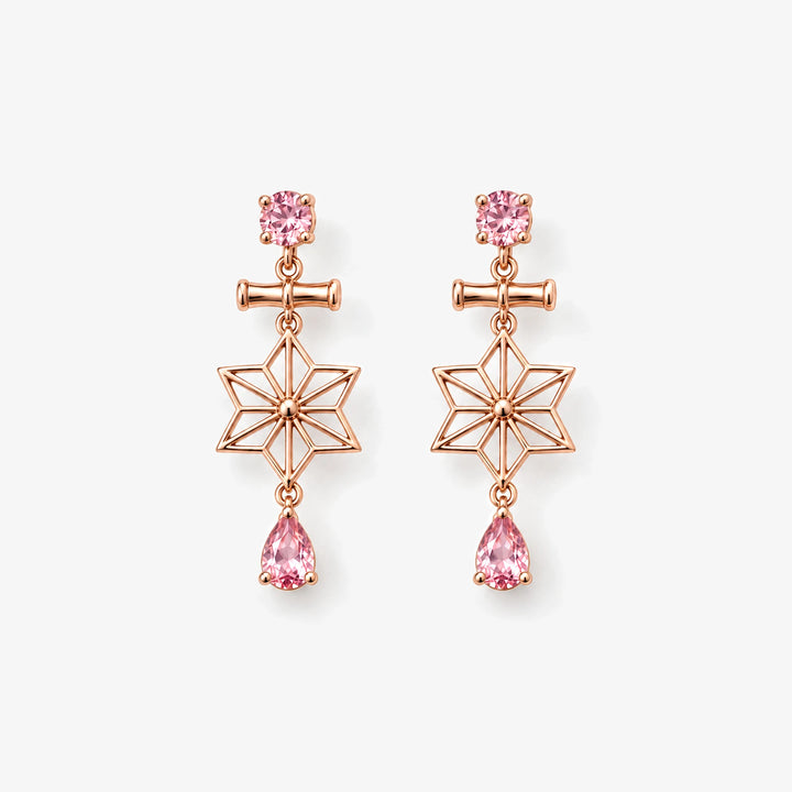 Bamboo Demon Earrings
