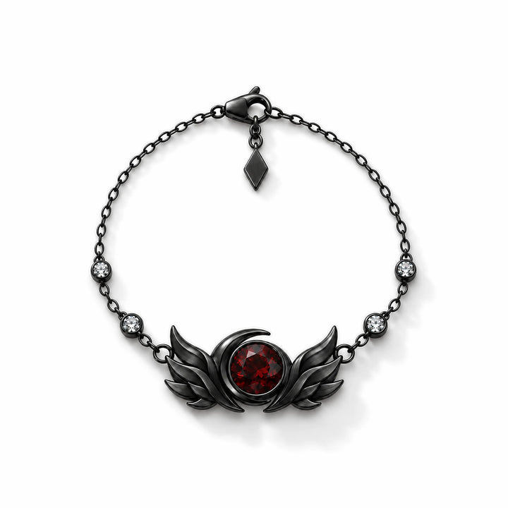 Black Swan Bracelet in Royal Black
