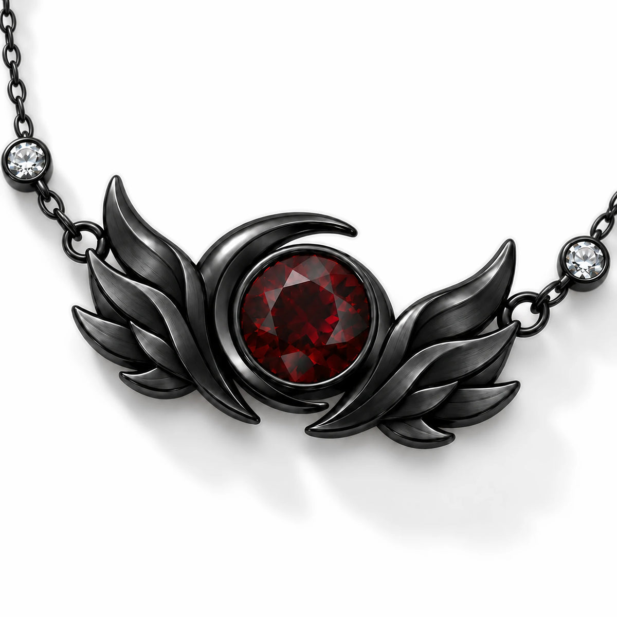 Black Swan Bracelet in Royal Black, close-up