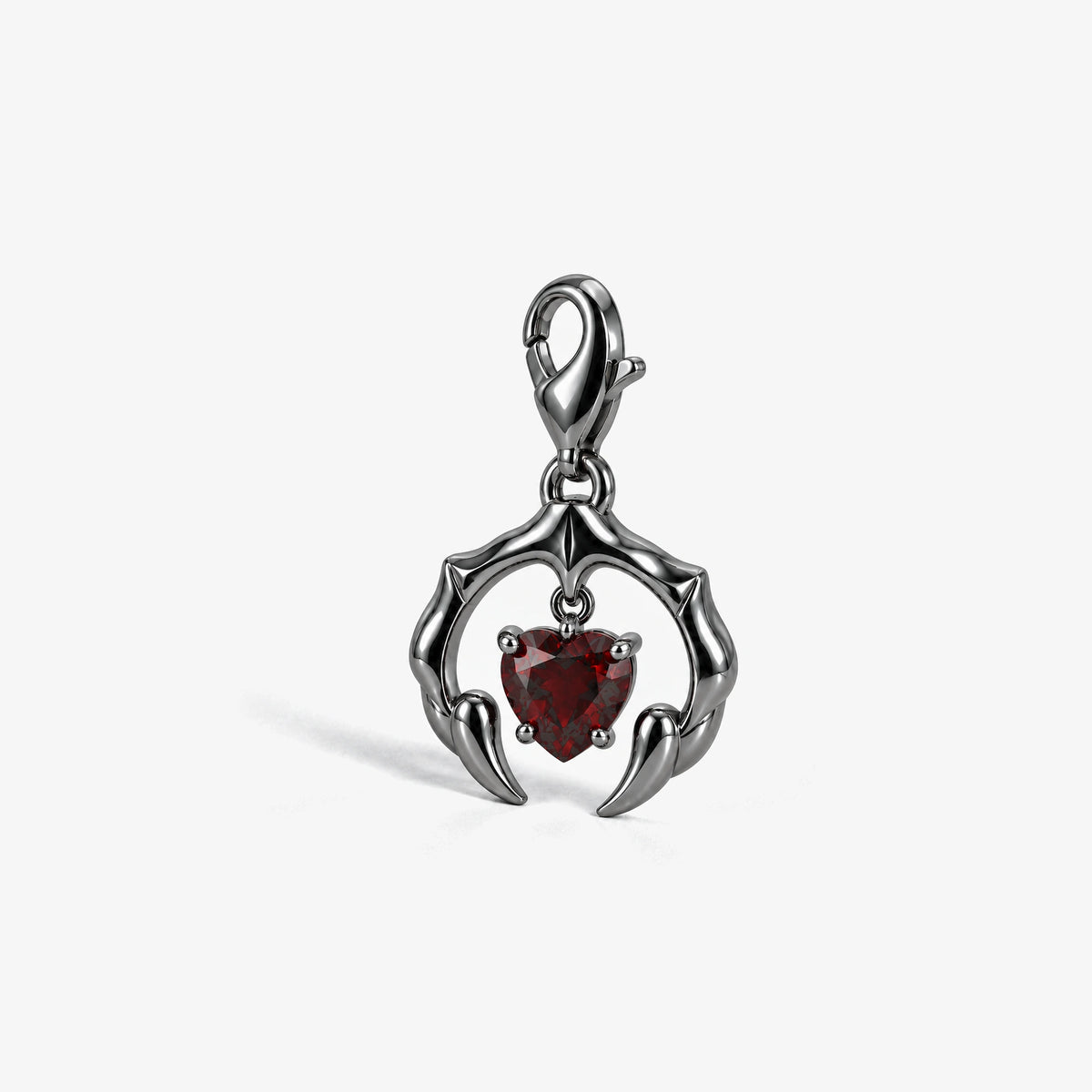 Blood Bond Charm in Royal Black, front view