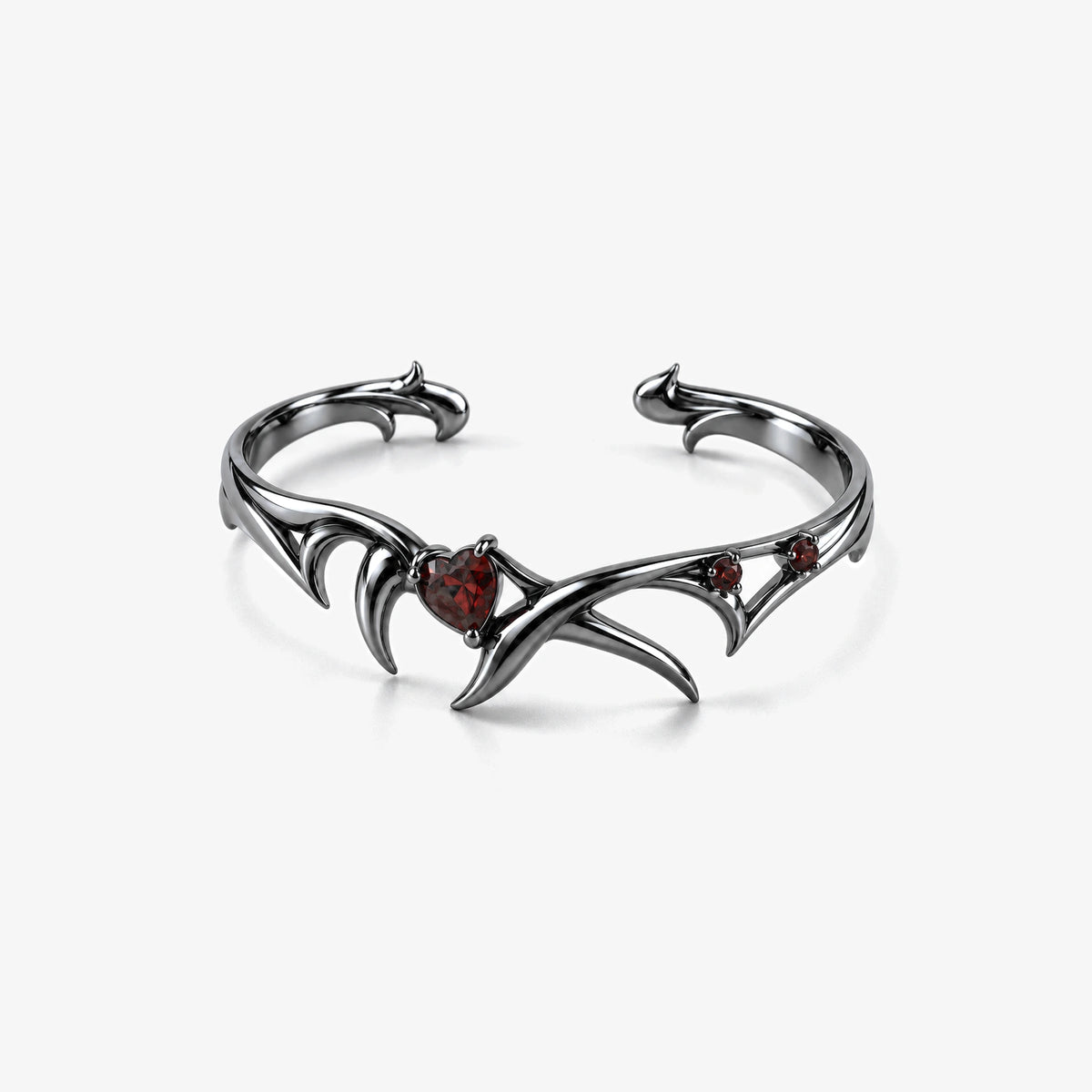 Blood Bond Cuff in Royal Black, front view