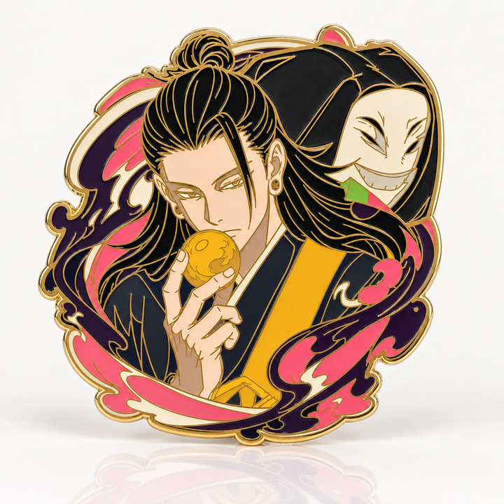 Cursed Spirit Glow in the Dark Enamel Pin