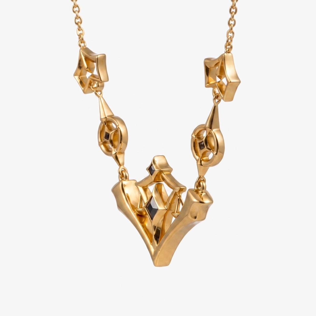 Deadly Sentencing Necklace - hero gold