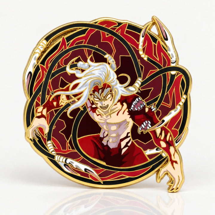 Demon King Glow in the Dark Enamel Pin