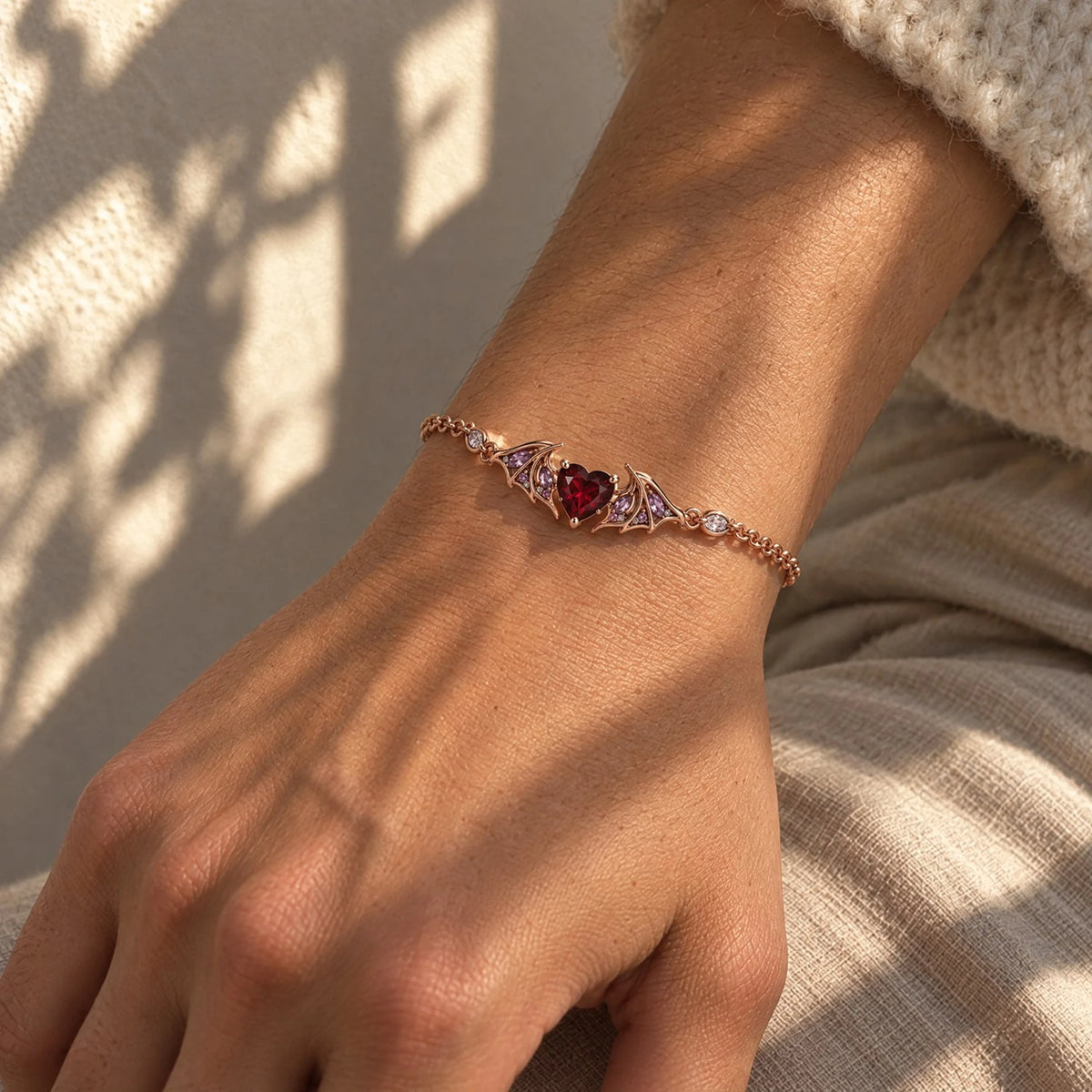 Durin Bracelet worn, model photo