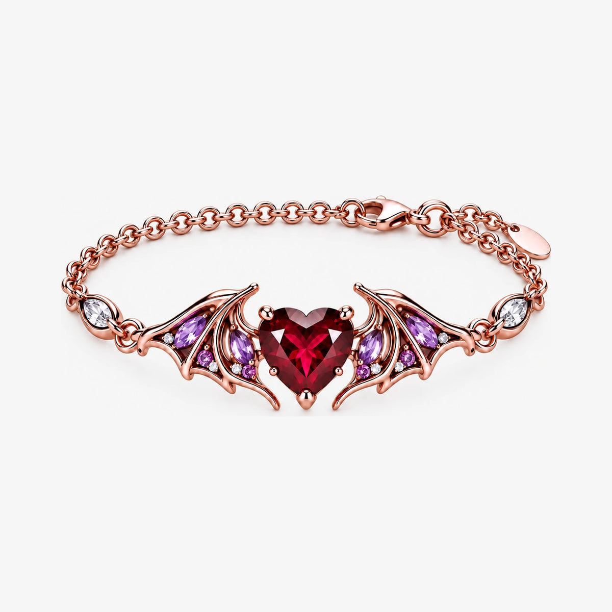 Durin Bracelet in rose gold, front view