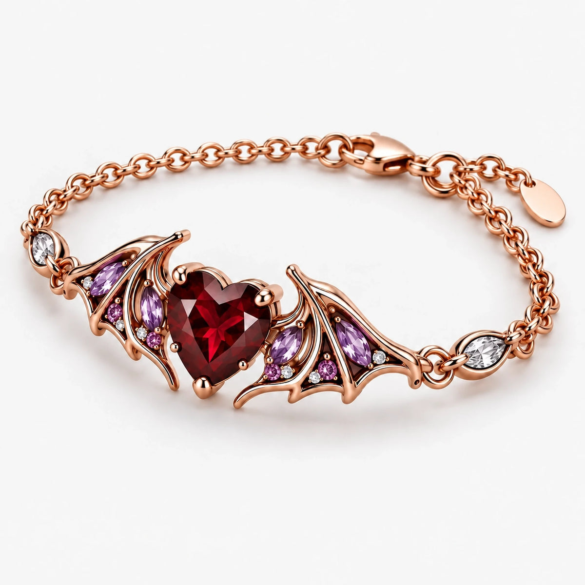 Durin Bracelet in rose gold, three-quarter view