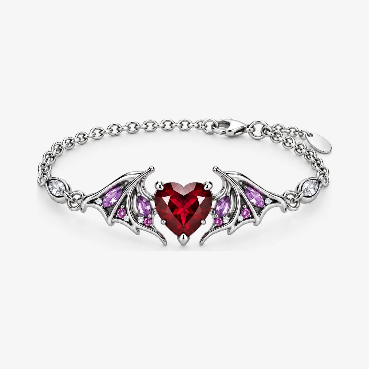 Durin Bracelet in silver, front view