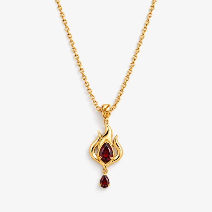 Fire Nation Drop Necklace