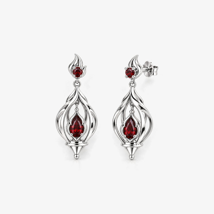 Fire Nation Lantern Earrings