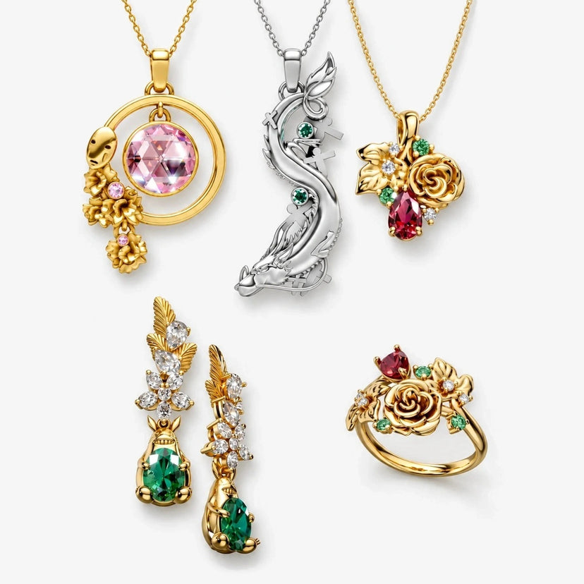Five-Piece Storybook Jewelry Collection image 1