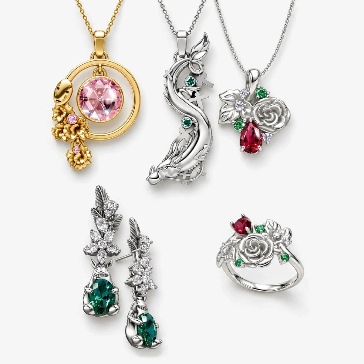 Five-Piece Storybook Jewelry Collection image 2