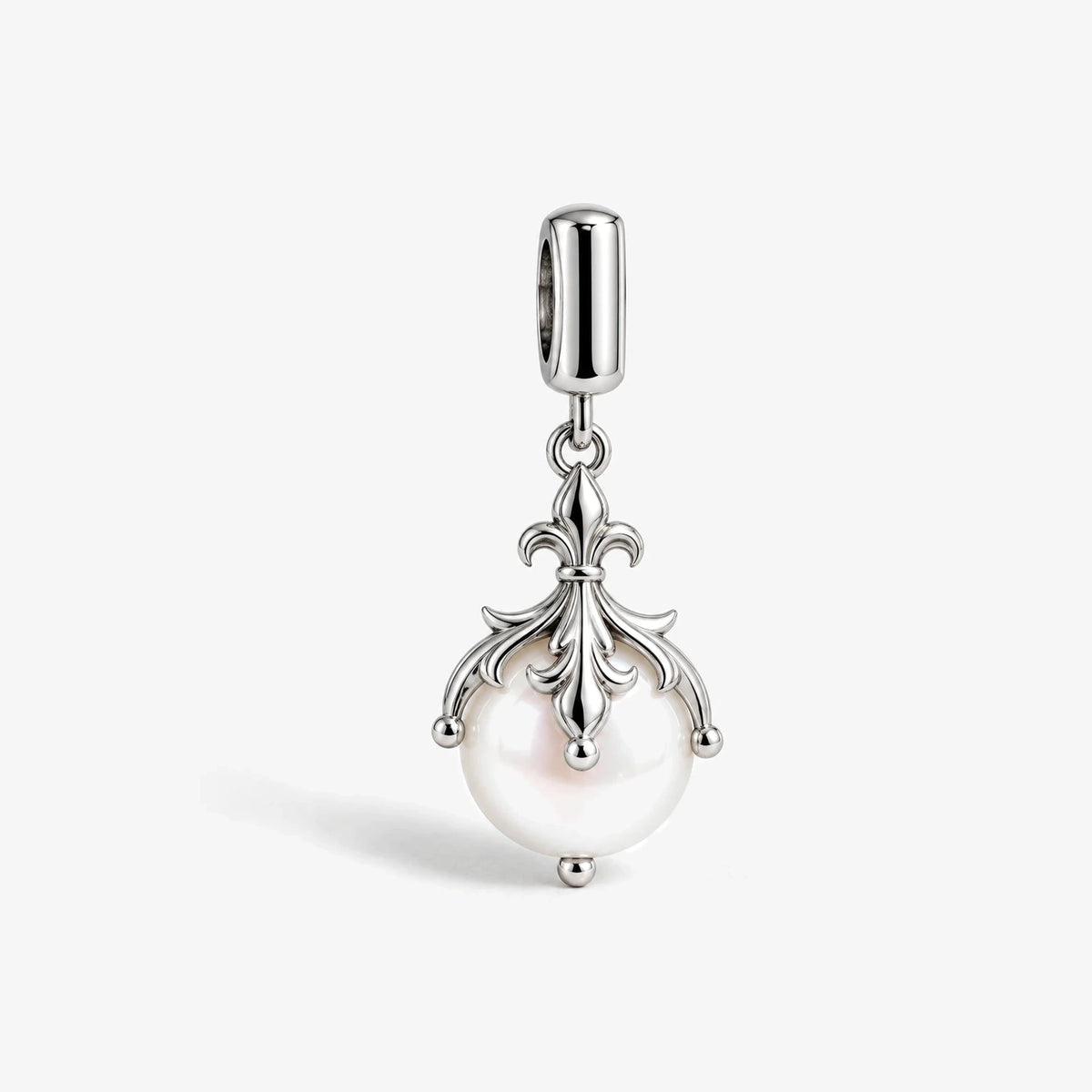 Shikon Jewel Charm in silver, front view