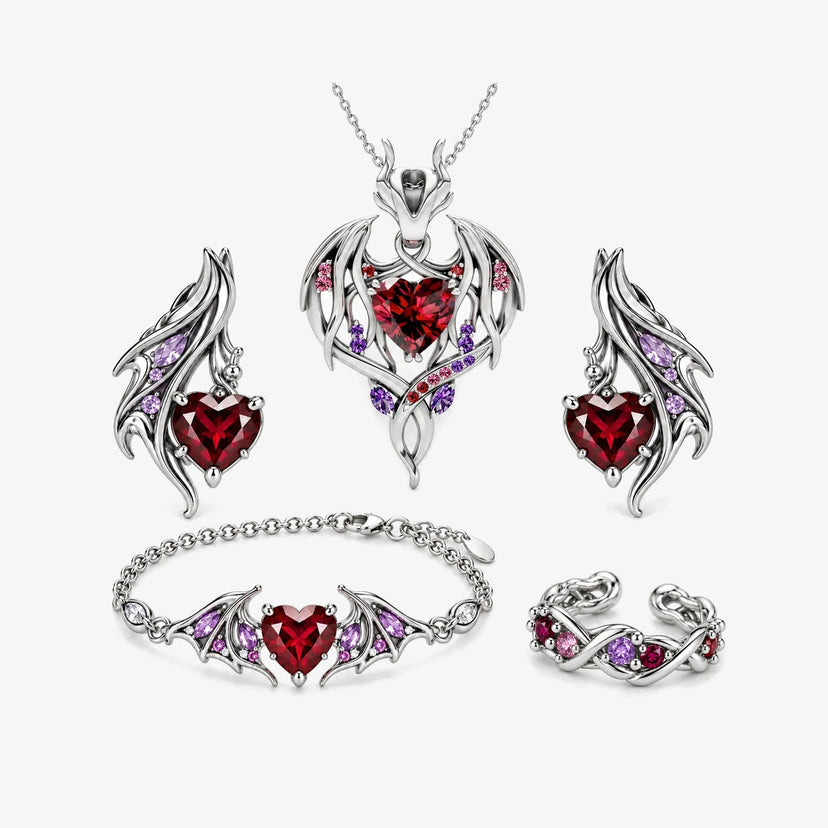 Full Durin Jewelry Collection in silver, all pieces