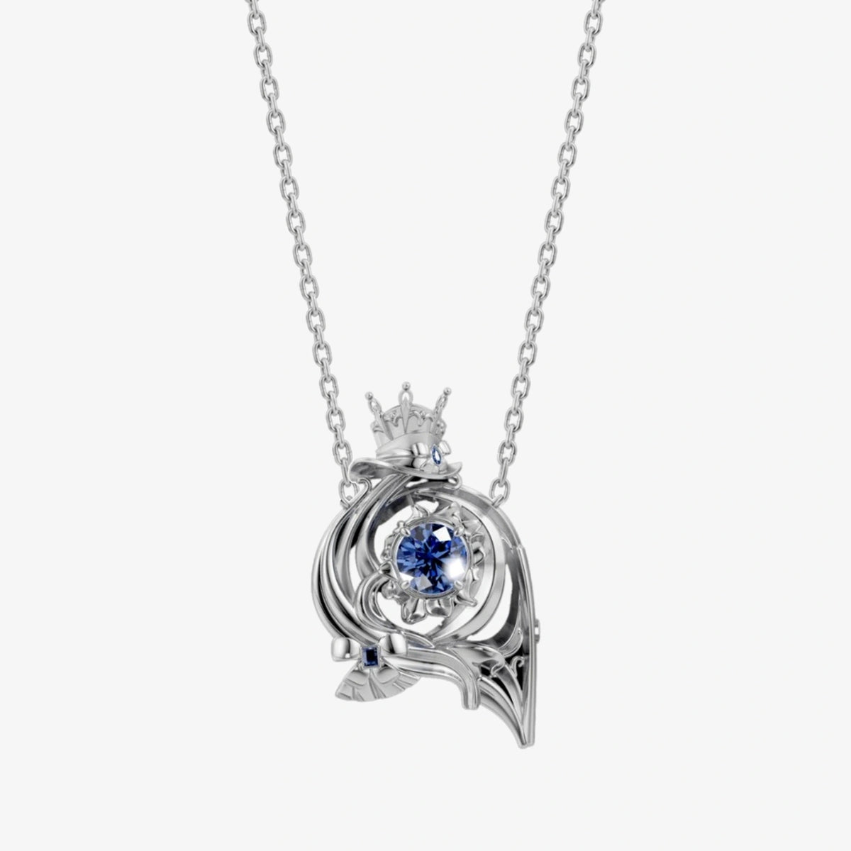 Furina Necklace image 4 Silver front