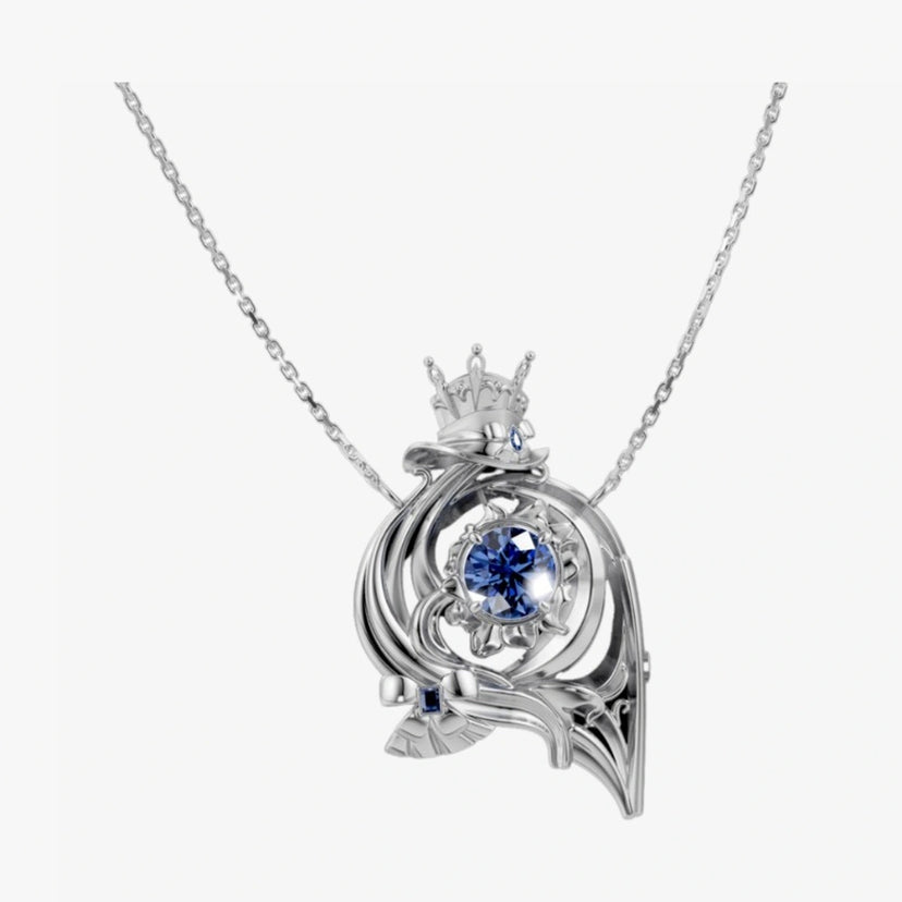 Furina Necklace image 4 Silver front