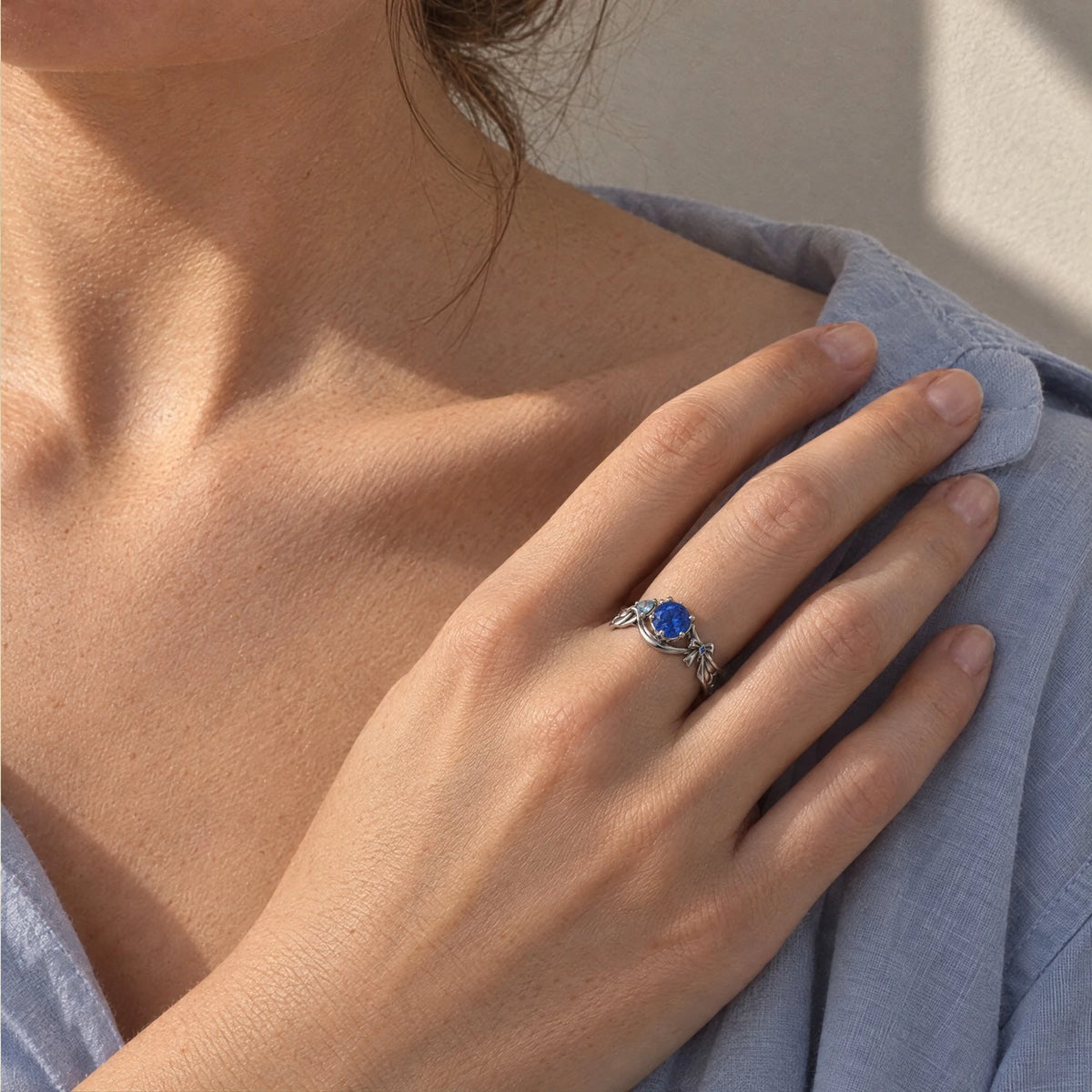 Furina Ring worn, model photo