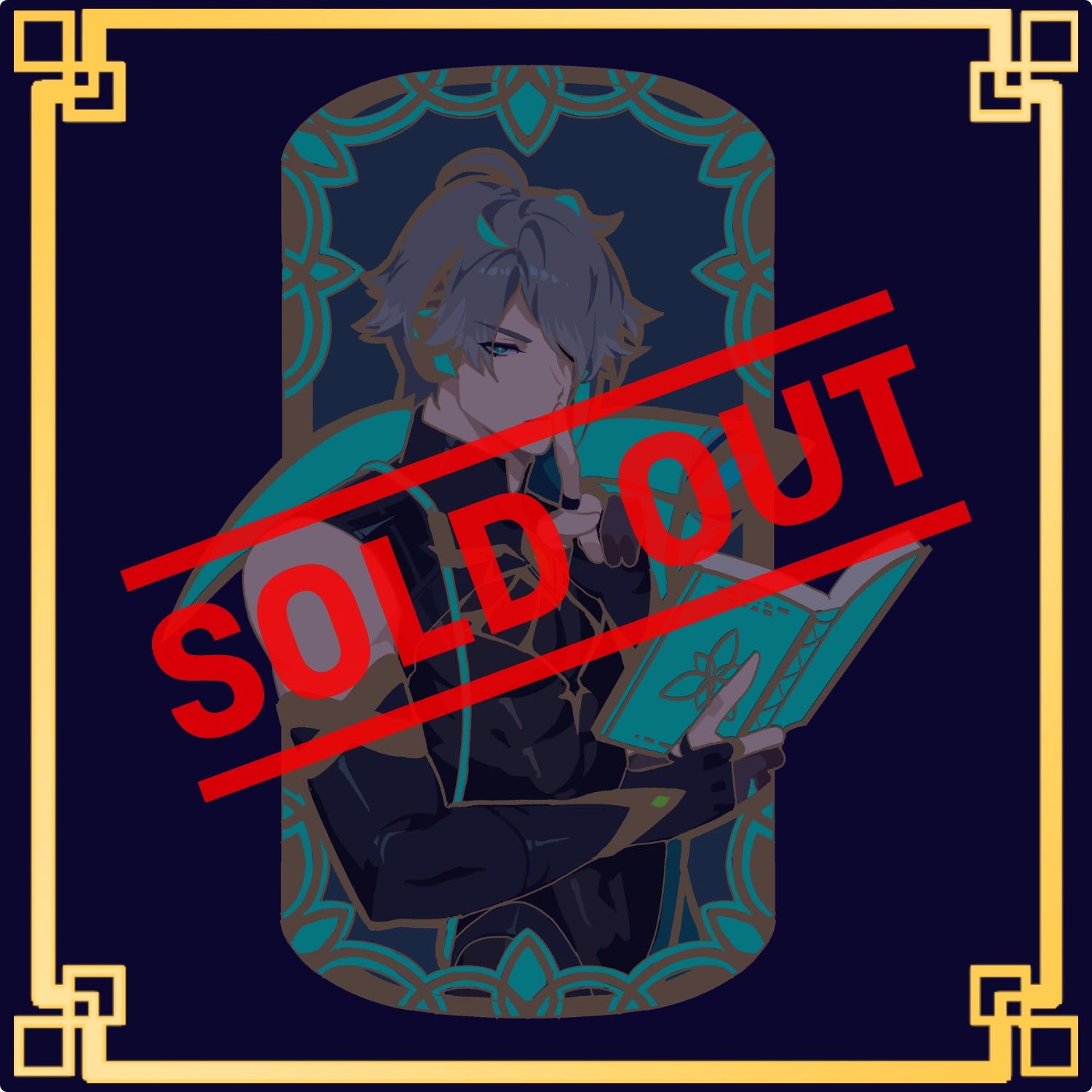 Alhaitham Glow-in-Dark Enamel Pin