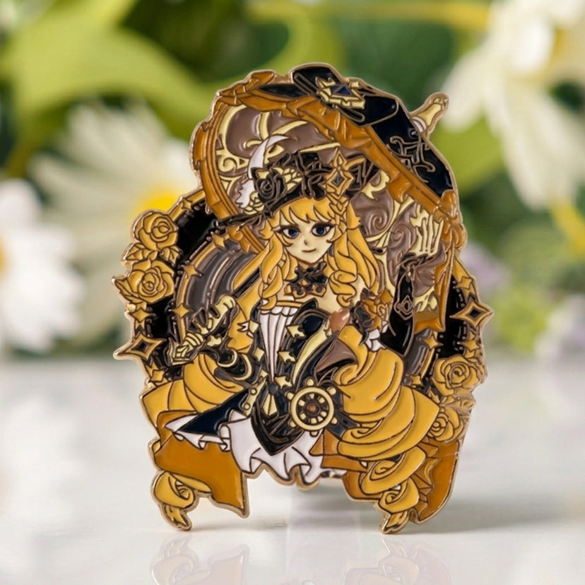 Navia Glow-in-Dark Enamel Pin