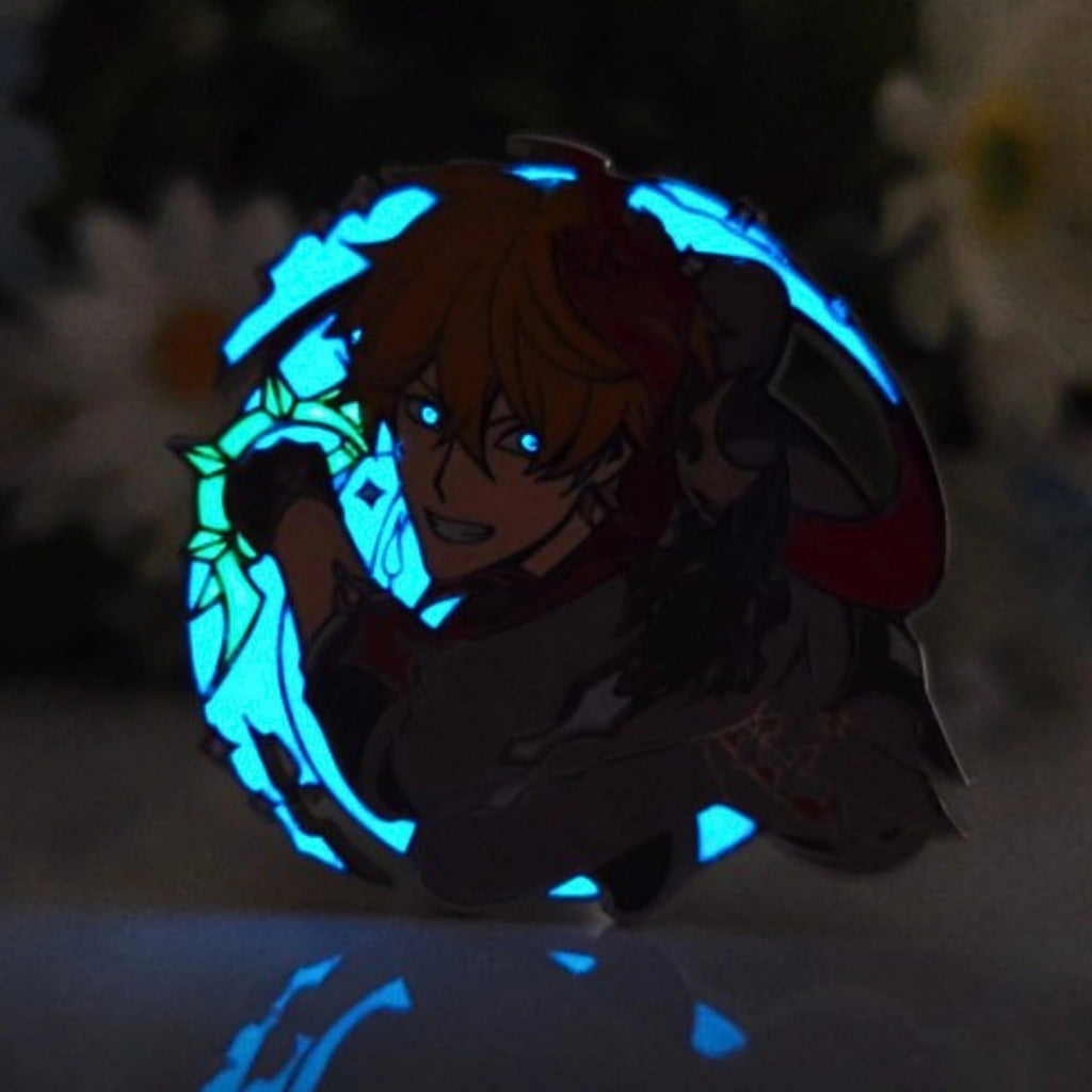 Childe Glow-in-Dark Enamel Pin
