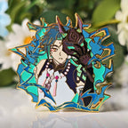 Xiao Glow-in-Dark Enamel Pin