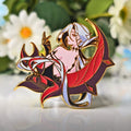 Arlecchino Glow-in-Dark Enamel Pin