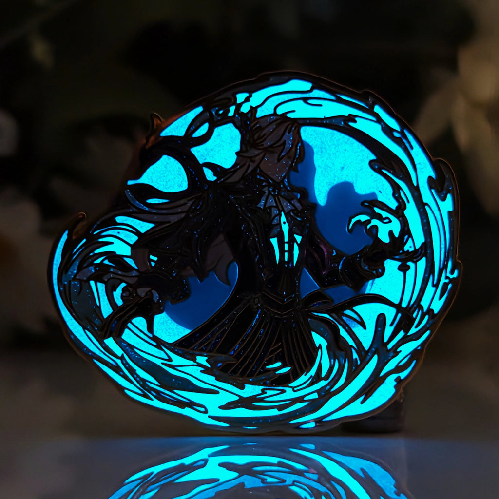 Neuvillette Glow-in-Dark Enamel Pin