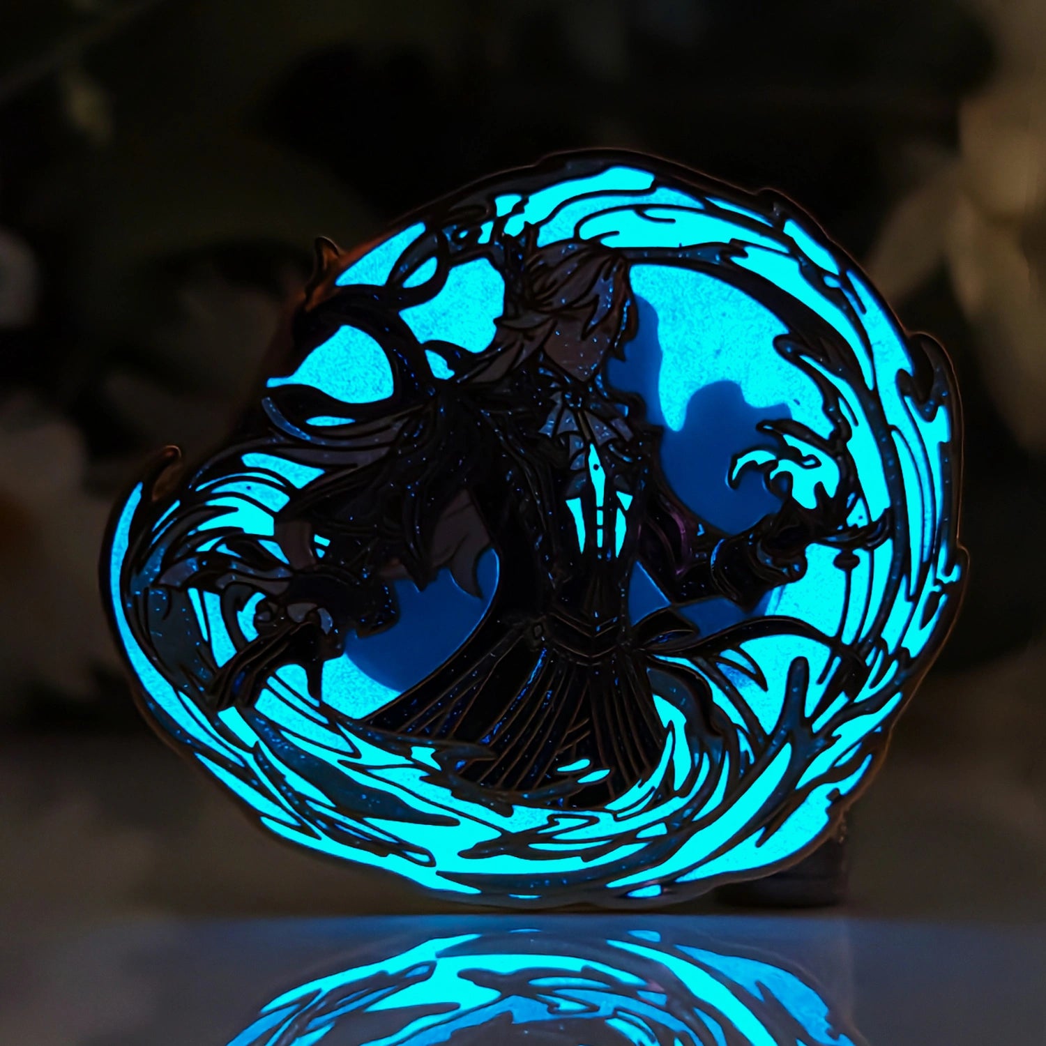 Neuvillette Glow-in-Dark Enamel Pin