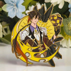 Zhongli Glow-in-Dark Enamel Pin