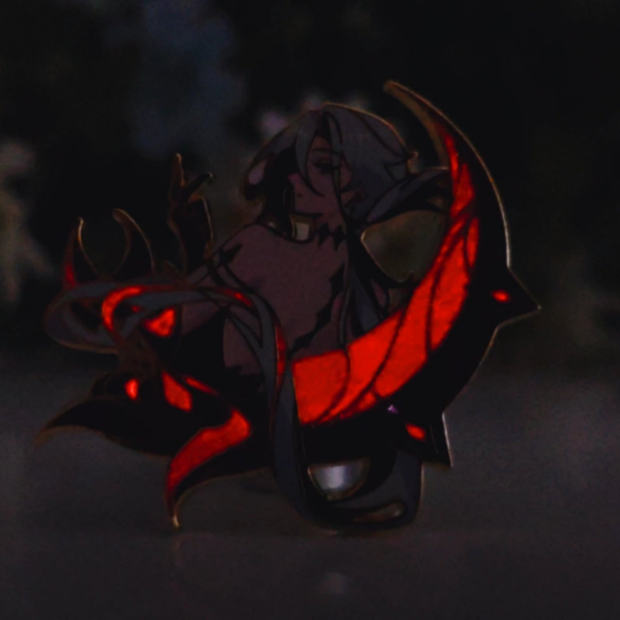 Arlecchino Glow-in-Dark Enamel Pin