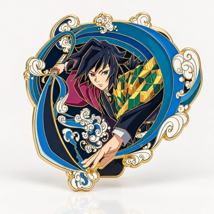 Water Hashira Enamel Pin