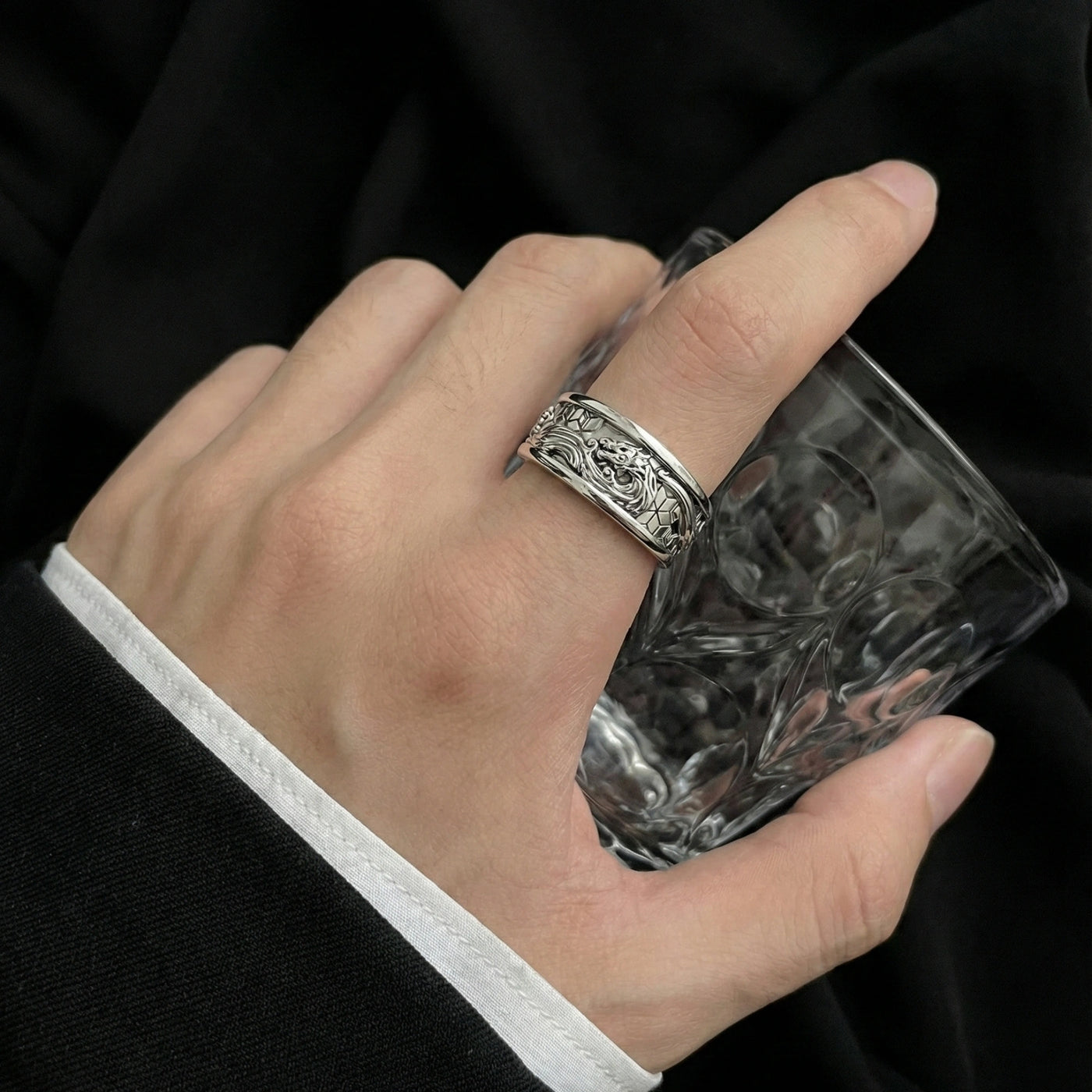 A Kraymer piece worn as everyday jewelry