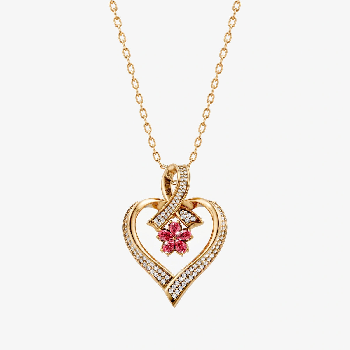 Heart Flower Pendant - approved product image 1