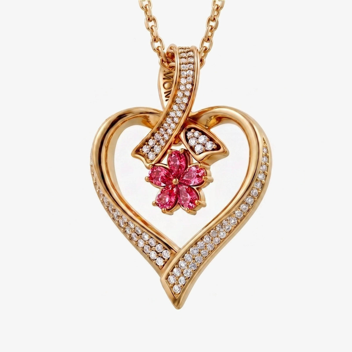 Heart Flower Pendant - approved product image 2