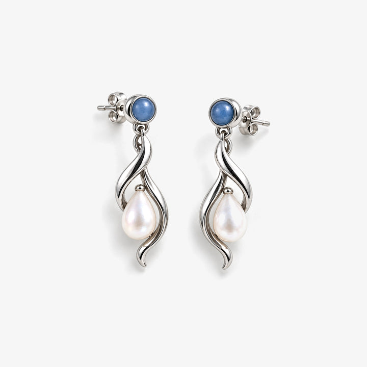 Water Nation Pearl Drop Earrings