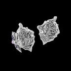 Hollow Purple Locket Necklace