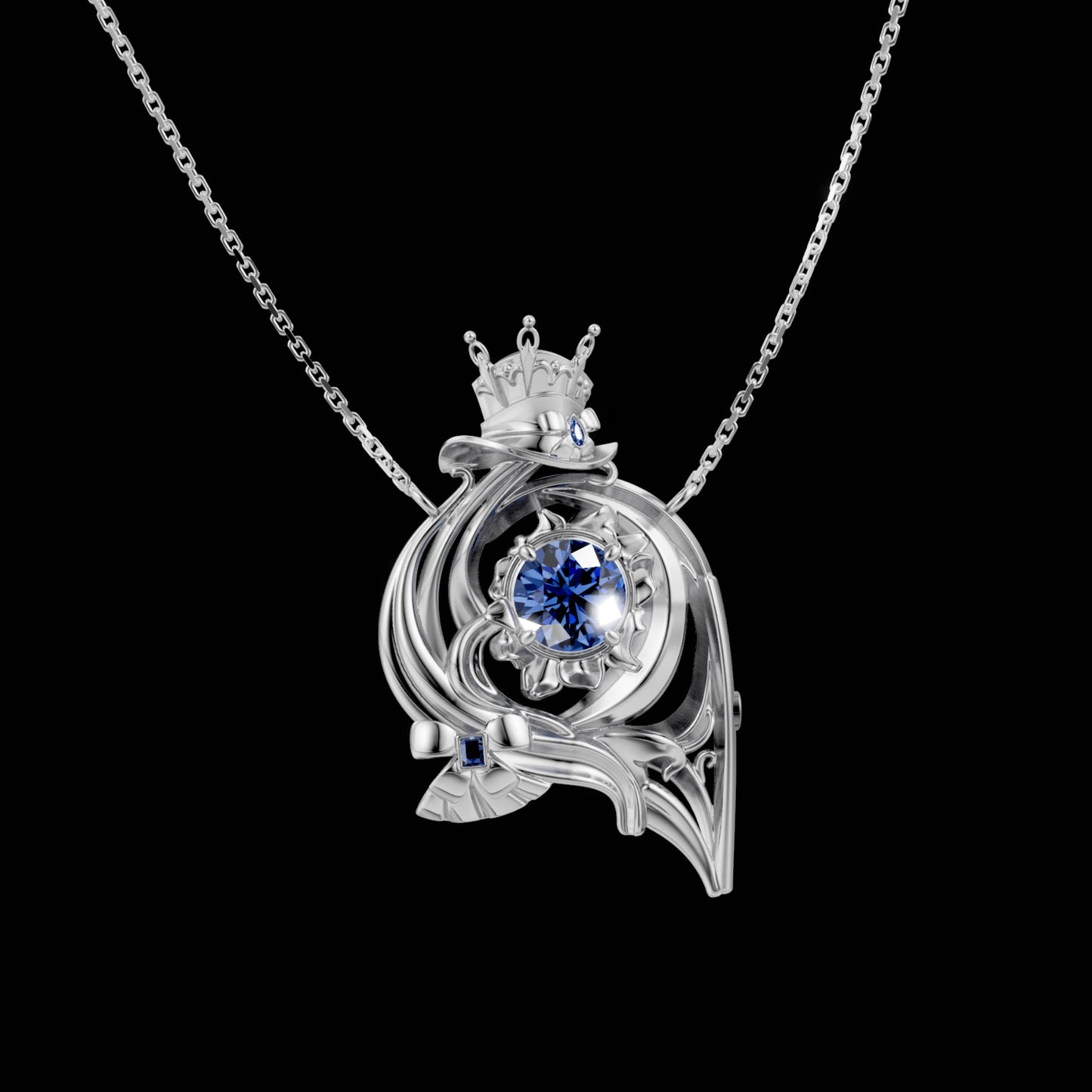 Furina and Neuvillete Necklace