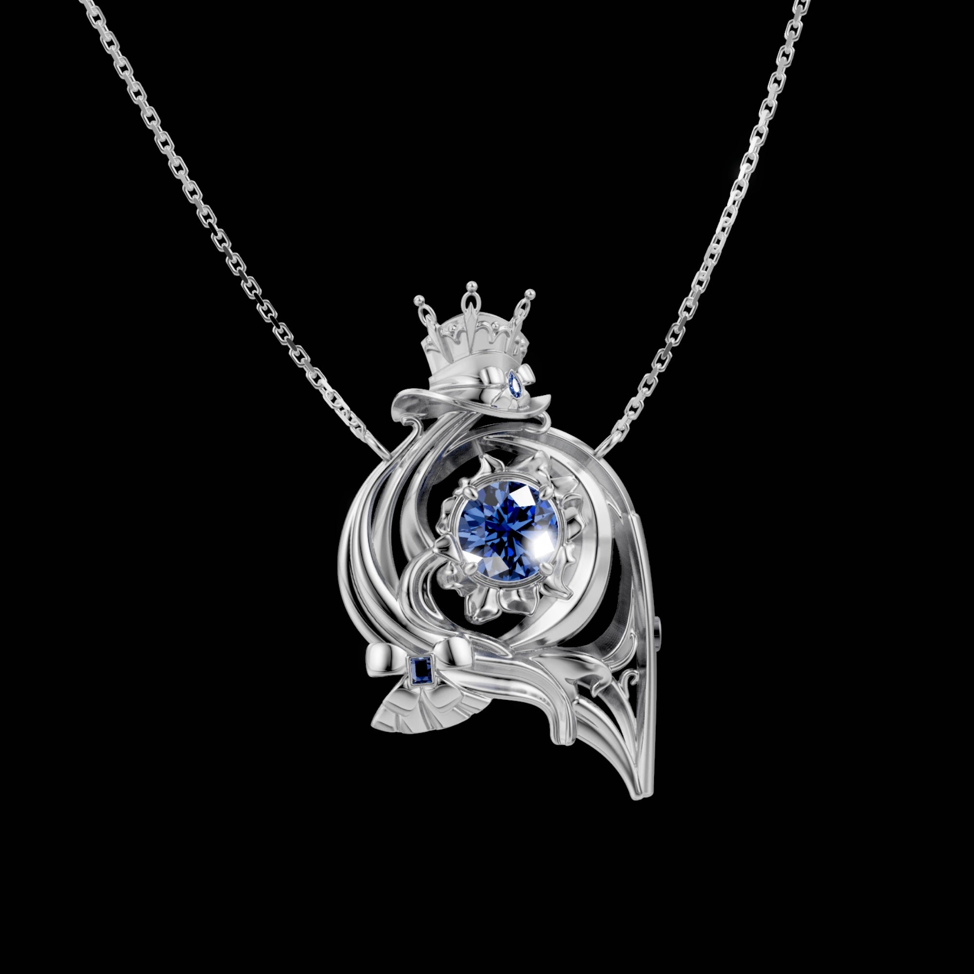 Furina and Neuvillete Necklace