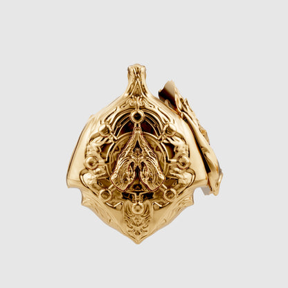 Sukuna Gold Locket Pendant