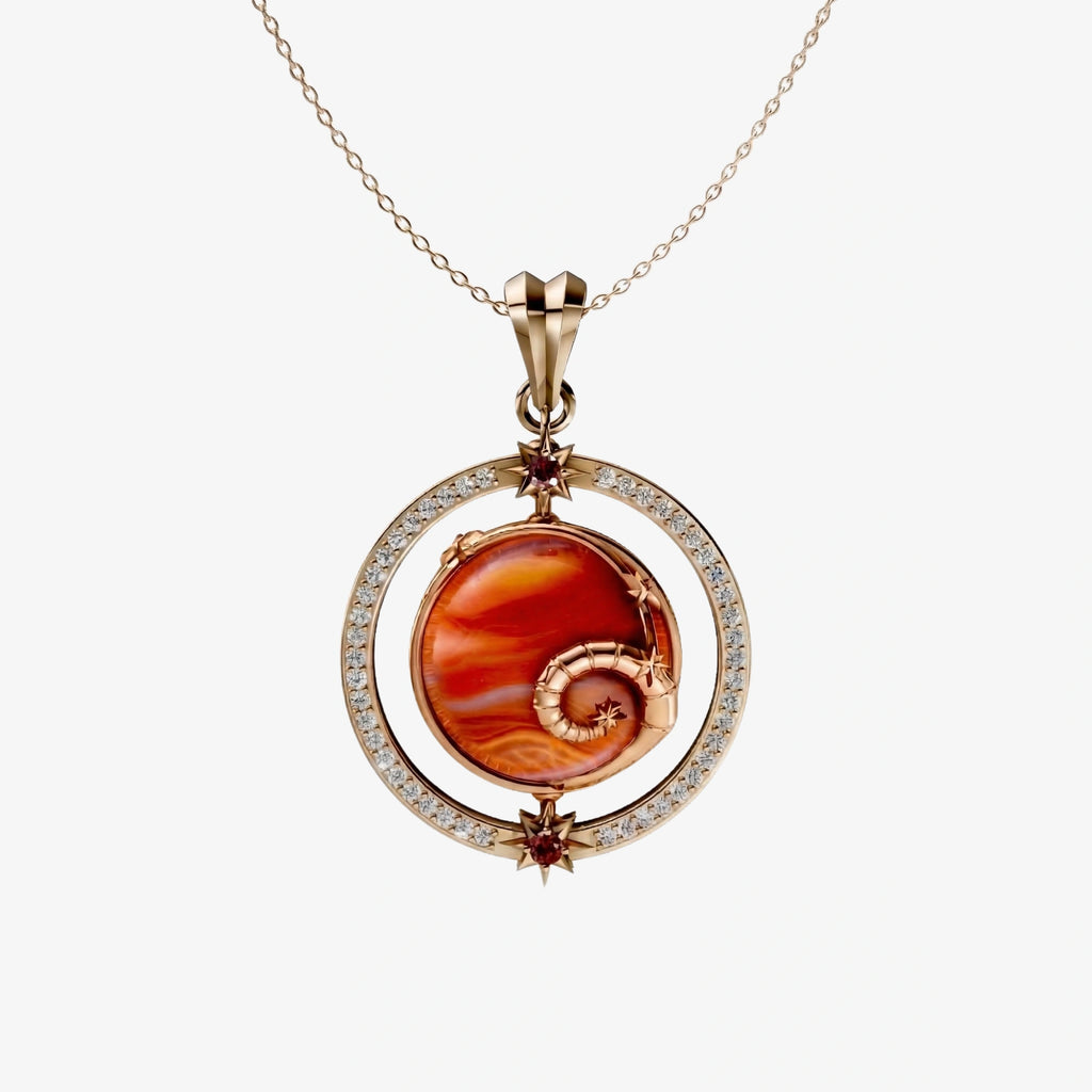 Aries Birthstone Necklace