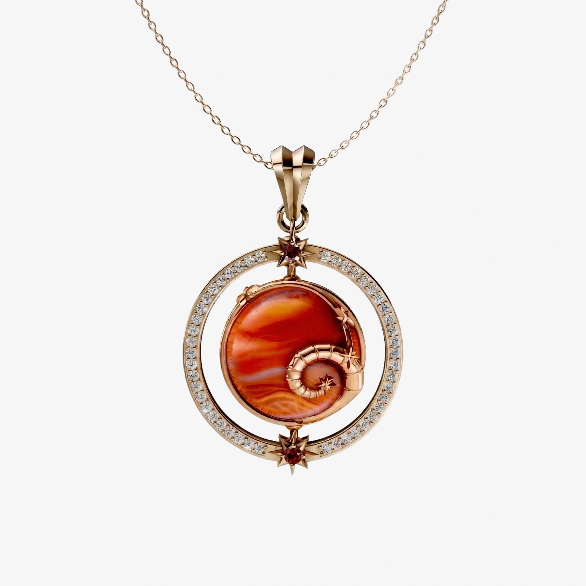 Aries Birthstone Necklace