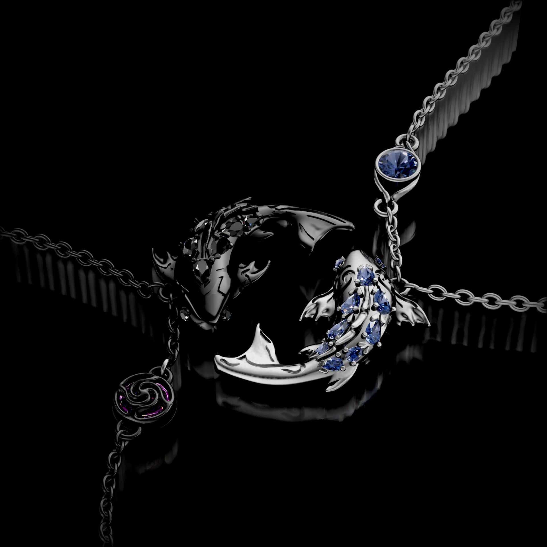 Gojo & Geto Koi Necklace Collection