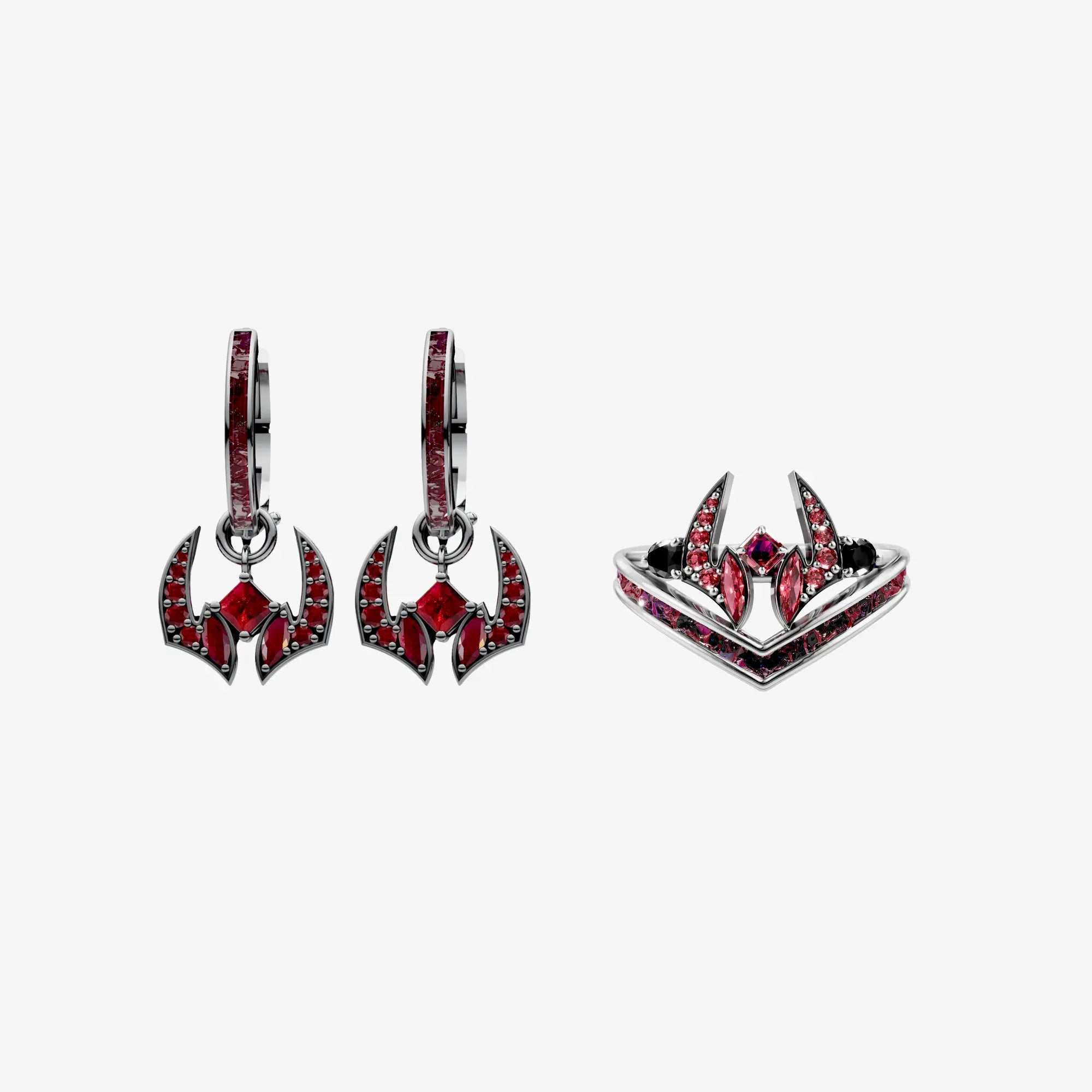 Sukuna Earrings + Ring Collection