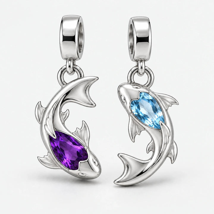 Six Eyes and Cursed Spirit Koi Charms