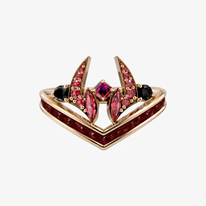 Solid Gold Malevolent Shrine Ring