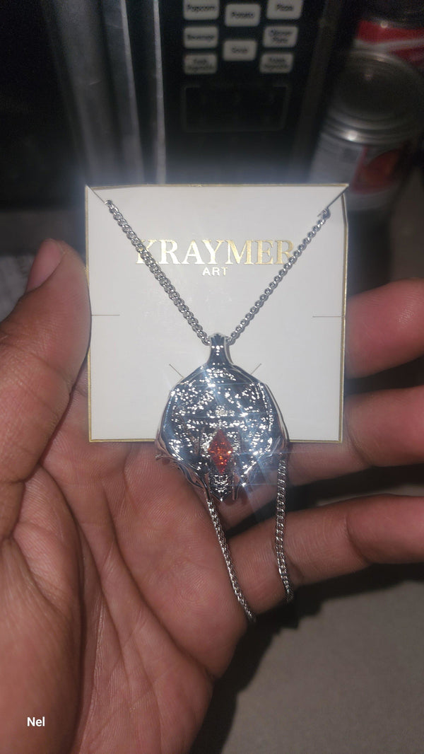 Sukuna necklace in hand, customer photo