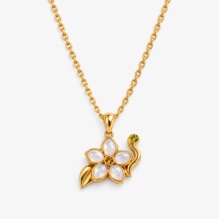 Lotus Tea Jasmine Necklace