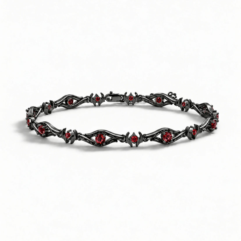 Malevolent Shrine Bracelet - front Royal Black