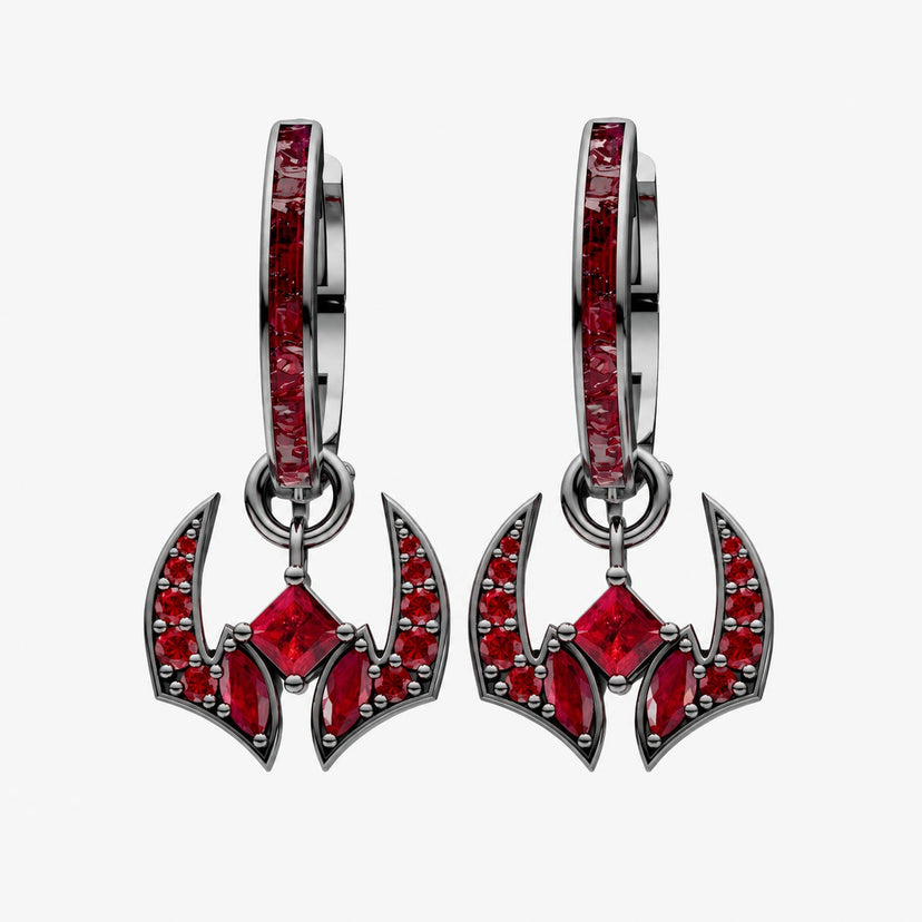 Malevolent Shrine Earrings - front